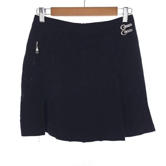 Jamie Sadock Solid Black Golf Skort Womens Size 4 - Picture 1 of 13